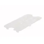 image of Winco SP74DS NSF Poly-Ware 1/4 Size Clear Polycarbonate Drain Shelf