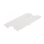 image of Winco SP79DS NSF Poly-Ware 1/9 Size Clear Polycarbonate Drain Shelf