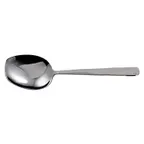 image of Winco SRS-8 Extra Heavy 8-1/4" Stainless Steel Serving Spoon, Handle, 4-8" Length - 1 Dozen