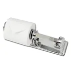 image of Winco TTH-2 Toilet Tissue Holder, Double Roll, Steel, Chrome Plated