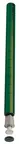 image of Winco VEX-8P 8" Epoxy Coated Shelf Post - Green