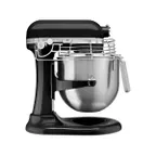 image of KitchenAid KSMC895OB Commercial 8-qt Bowl Lift Stand Mixer w/ Bowl Guard, 10-Speed, Onyx Black