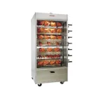 image of Hickory Industries N/14E Double Sided Electric Rotisserie Oven, 14-Spits
