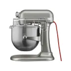 image of KitchenAid KSMC895CU Commercial 8-qt Bowl Lift Stand Mixer w/ Bowl Guard, 10-Speed, Contour Silver 