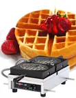 image of Krampouz WECDCAAS Commercial Waffle Maker, 7.3" Dia x 1.3" H by Eurodib