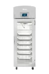 image of Migali EVOX-1RG-PH 27" Glass Door Medical Fridge, 20.2 cu ft, Steel/White Top‑Mount