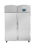 image of Migali EVOX-2R-LB 55" Solid Door Fridge, 44.9 Cu Ft, SS Exterior, White Int., Full‑Hinged, Top‑Mount