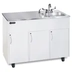 image of Ozark River Manufacturing ADAVW-SS-SS1DN Portable Hand Sink, Hot Water