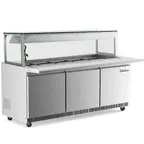 image of Coldline CBT72-LT 71"  Refrigerated Employee-Service Salad Bars, 14 cu. ft.