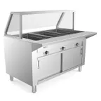 image of Prepline ESTC48-3S-SG Prepline Electric Hot Food Steam Table