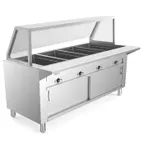 image of Prepline ESTC60-4S-SG Prepline Electric Hot Food Steam Table