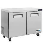 image of Coldline UCN-48R 48" 2-Section Worktop Refrigerator w/ 2 Doors, 7 cu. ft.