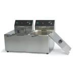 image of Global Solutions by Nemco GS1612 Deep Fryer, 31 Lb Fat Capacity