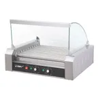 image of Global Solutions by Nemco GS1641 Sneeze Guard, 3-Piece, For Roller Grill #Gs1640