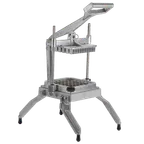 image of Global Solutions by Nemco GS4200 Lettuce Chopper, 1" x 1" Square Cut, Aluminum Housing, Non-Skid Feet