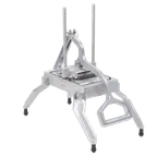 image of Global Solutions by Nemco GS4250-B Commercial Onion Slicer, 1/4" Slice, Aluminum Housing, Non-Skid Feet