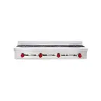 image of American Range ARSHP-48-4 36" Countertop Gas Hotplates w/ (4) Burners, 18" Depth, 128.000 BTU