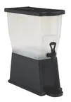 image of Hubert 52260 Dispenser - 3-Gallon, 8"W x 20-1/2"D x 19"H, Aluminum/Polypropylene Construction