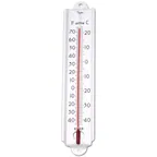 image of Taylor Precision 1106J Cold/Dry Storage Thermometer, Tube Type, -50°F to 70°F, 12" Long, Metal