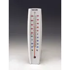 image of Taylor Precision 5109 Indoor/Outdoor Window Thermometer, 14-1/2" Long, -40° to 120°F, Red Tube