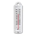 image of Taylor Precision 5135N Wall Thermometer, -60° to 120°F, Large Face, Aluminum Body, Weather Resistant
