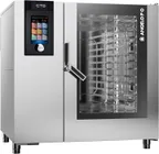 image of Angelo PO AT122G Full Size 12 Pan Gas Combi Oven w/ 10'' Touchscreen, Steam Generator, 121.000 BTU