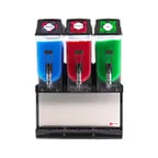 image of Crathco® Frosty 3 Bowl Type Frozen Granita Dispenser w/3.2 gal - 1350W/115V - Triple