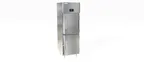 image of Delfield DSLH1-SH 1-Section Heated Holding Cabinet, 21.5 cu ft, 2-Half Height Solid Door, Stainless Steel