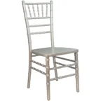 image of Flash Furniture WDCHI-C Advantage Chiavari Chair, Wood, Champagne, Wood Back, Ladder Style