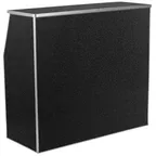 image of Flash Furniture XA-BAR-48-MAR-GG Portable Bar, 47-3/4"W X 19-1/2"D X 42-3/4"H