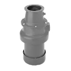 image of Insinger I-75L-3 Garbage Disposer, Cast Iron Housing / 4-1/2" Inlet dia - 3/4 Hp (Unit Only)