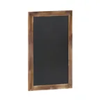 image of Flash Furniture HGWA-GDIS-CRE8-462315-GG Chalkboard 20"x30" Black Steel Wood Frame, Eraser & Hardware