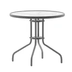image of Flash Furniture TLH-070-2-SV-GG Outdoor Table