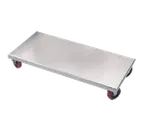 image of IMC Teddy D-4827-S Stainless Steel Solid Dunnage Rack - 48"W x 27"D x 12"H