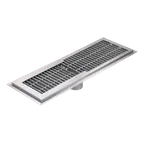 image of IMC Teddy SEC-FT-1260-SQ Sec-Ft Security Floor Trough, 60"W X 12"D