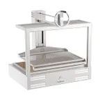 image of Mibrasa GMB 100 44" Countertop Charcoal Parrilla Grill w/ (1) Adjustable Grill