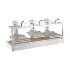 image of Mibrasa GMB 252-3GR 99" Countertop Charcoal Parrilla Grill w/ (3) Adjustable Grills