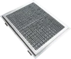 image of IMC Teddy ASFT-1260-CH-ADA Asft Anti-Spill Floor Trough, 60"W X 12"D