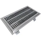 image of IMC Teddy ASFT-1260-SG Asft Anti-Spill Floor Trough, 60"W X 12"D