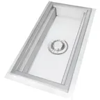 image of IMC Teddy CFT-1830 Cft Floor Trough, 30"W X 18"D, 4" Deep Receptacle