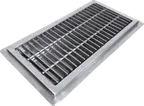 image of IMC Teddy FT-2448-SGAS Ft Floor Trough, 48"W X 24"D, 4" Deep Receptacle