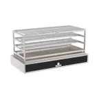 image of Mibrasa RM 160 BEAST 64" Countertop Robatayaki Charcoal Grill w/ 4 Fixed Tiers