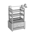 image of Mibrasa RM SE 60 32" Countertop Robatayaki Charcoal Grill w/ 3 Adjustable Tiers and Elevating System