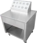 image of IMC Teddy CNC-92 Condiment Counter, (30) Cylinders, 92"W X 30-1/2"W X 36"H