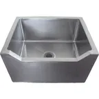 image of IMC Teddy FS-D Mop Sink, Drop Front, Heavy Duty, 24"W X 18"D X 12" Deep Bowl