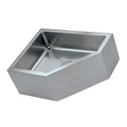 image of IMC Teddy FS-L Mop Sink, Left Corner, 24"W X 18"D X 7" Deep Bowl, 4" Drain