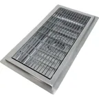 image of IMC Teddy FT-1848-SQ Ft Floor Trough, 48"W X 18"D, 4" Deep Receptacle
