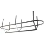 image of IMC Teddy PRC-3-24144 Stainless Steel Ceiling Mount Pot Rack - 144"W x 24"D