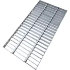 image of IMC Teddy SQ-3036 Sq Grid Floor Trough Grating, 30" Wide X 36" Long X 1" Deep