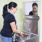 image of IMC Teddy TD-M Mirrored Paper Towel Dispenser, 18 Gauge 304 Stainless Steel